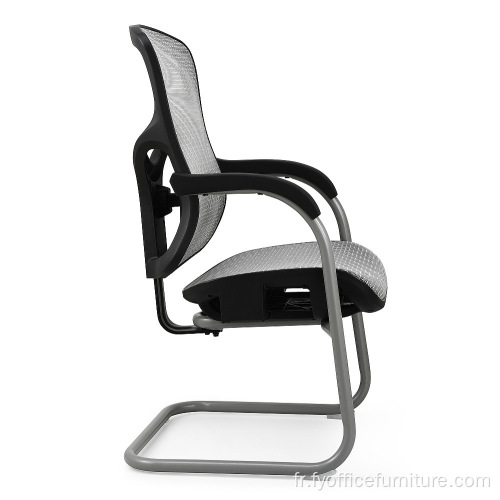 Prix ​​départ usine Ergonomie Tissu maille chaise de bureau réunion accoudoirs